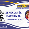 Zenekoktél péntek este Marcsival