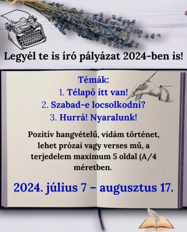 legyél te is író