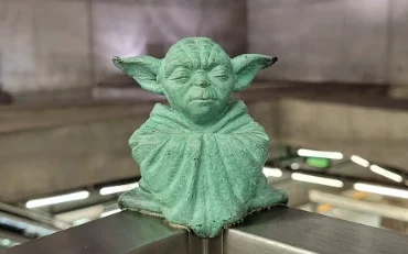 yoda szobor