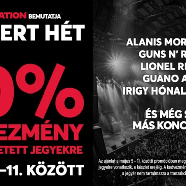 Live Nation Koncert Hét