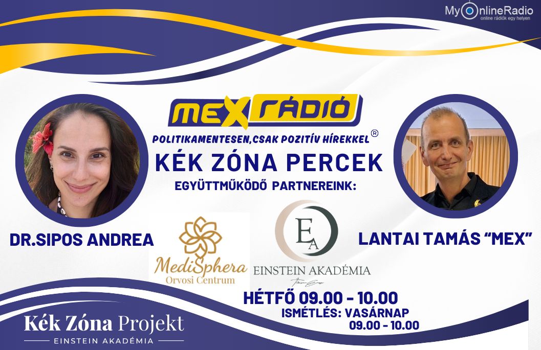 Kék Zóna Percek 7. rész – Dr.Sipos Andrea