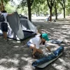 A korábbinál több sátrat adományoztak a Máltai Szeretetszolgálatnak és kevesebbet hagytak a Szigeten